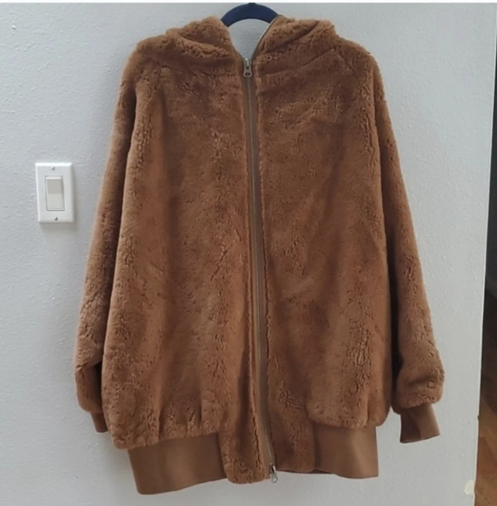 Free People Turn Up Zip Off Hoodie Jacket